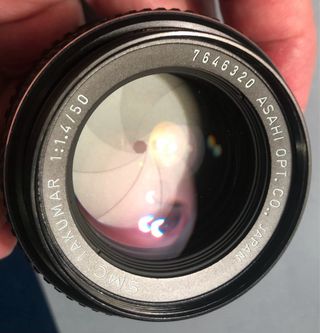Objetivo Asahi Pentax Takumar 50mm f/1.4