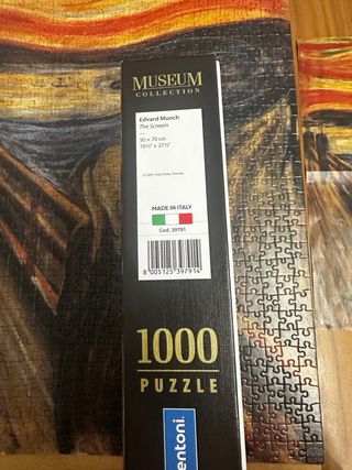 Puzzle El Grito 1000 piezas