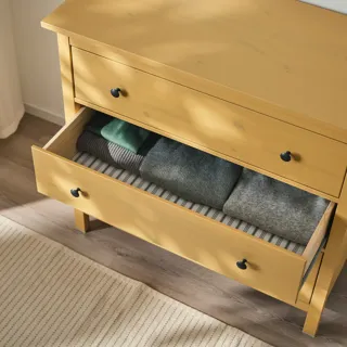 Cómoda Hemnes Ikea Amarilla Sin Abrir
