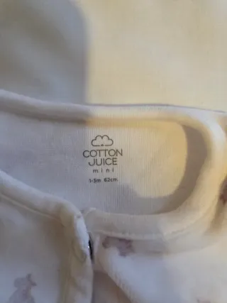 Pack 2 Pijamas Cotton Juice 1-3 meses