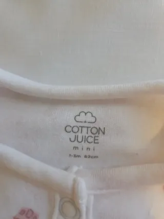 Pack 2 Pijamas Cotton Juice 1-3 meses