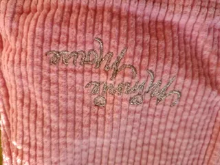 Vestido Minnie Mouse bebé rosa