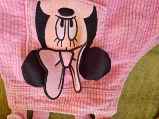 Vestido Minnie Mouse bebé rosa