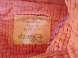 Vestido Minnie Mouse bebé rosa