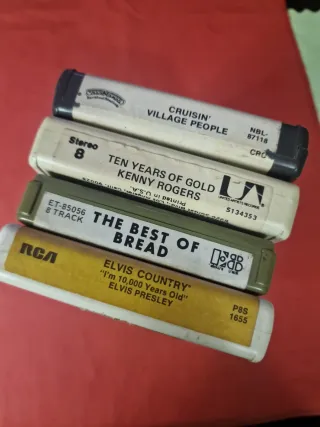 4 Cintas 8 Pistas Country Rock Soul..