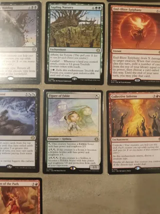 Lottazione di Carte Magic Lorwyn Rare e Mitiche