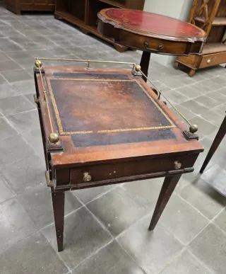 Pareja Mesas Victoriana Roble Americano