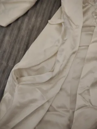 Camisón de novia con encaje