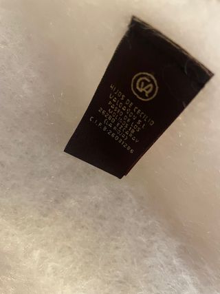 Bufanda Mohair Ezcaray Blanca