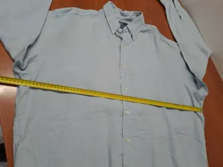 Camisa Polo Ralph Lauren Hombre 100% linen Azul