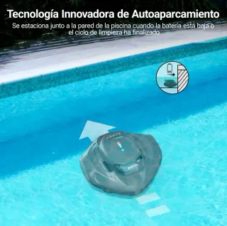 Robot Limpiafondos de piscina inalámbrico NUEVO