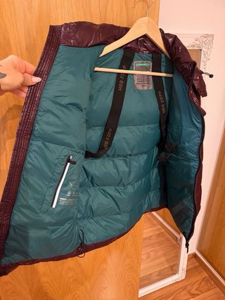 Chaqueta plumífero HOAB MENS morada