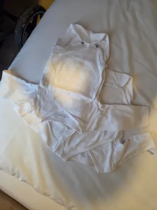 Pack 6 Bodys Bebé 1-3 Meses Blancos