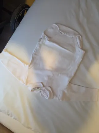 Pack 6 Bodys Bebé 1-3 Meses Blancos