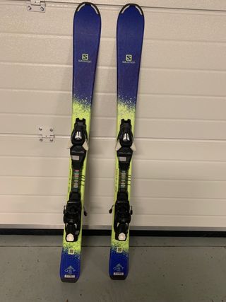 Esquís salomon infantiles 110 cm