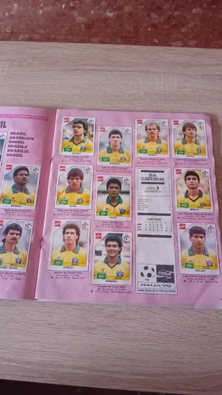 Álbum Mundial Italia '90 Coca-Cola