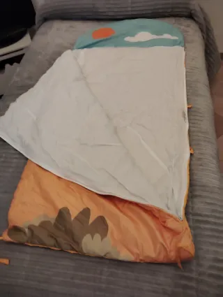 Saco dormir infantil safari jirafa cocodrilo