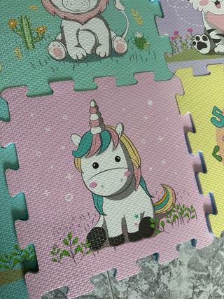Alfombra puzzle infantil para bebé
