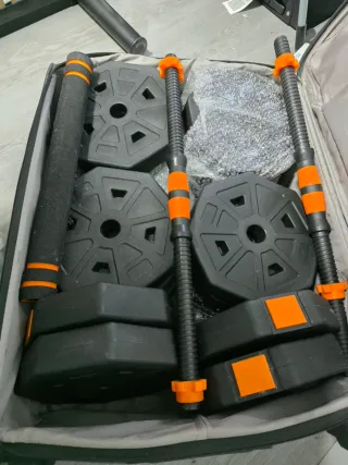 Pesas y Mancuernas Ajustables hasta 50kg