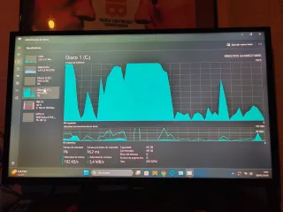 PC Sobremesa ASUS Nitro PC Blanco y Azul