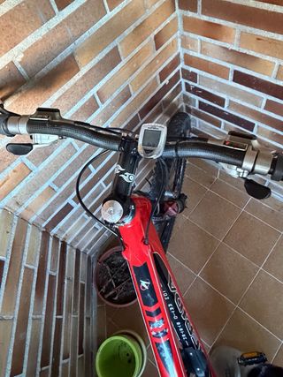 Bicicleta de Montaña Merida Roja