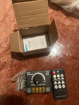 Regulador de luces LED D01 Dimmer