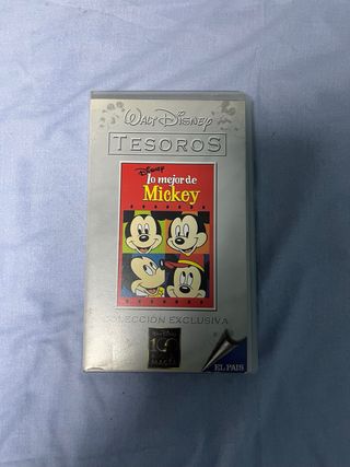 Lote Películas Disney VHS (Español)