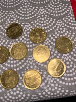 Monete antiche da 1 peseta