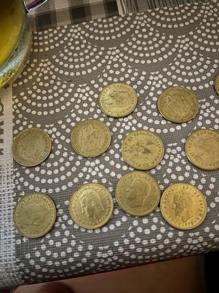 Monete antiche da 1 peseta