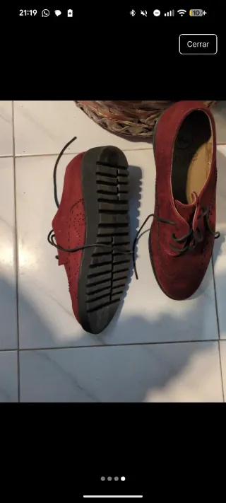 Zapatos rojos talla 39 sin estrenar