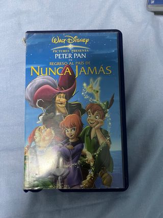 Lote Películas Disney VHS Tesoros