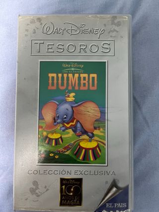 Lote Películas Disney VHS Tesoros