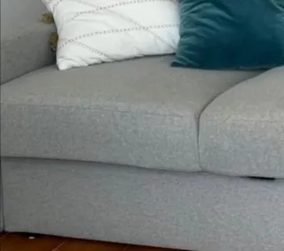 Sofá IKEA BARSLOV gris 3 plazas