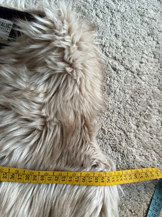 Gilet lungo pelliccia sintetica Trafaluc Zara