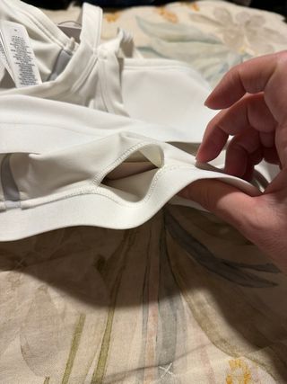 Sujetador deportivo Nike blanco talla 2XL nuevo