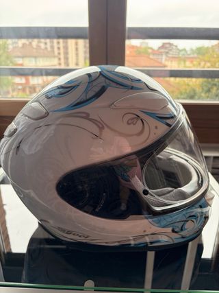 Casco Shoei XR1100 Baroque Azul Blanco