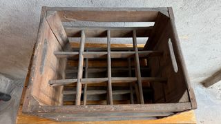 Cassetta In Legno Vino Cantine Ca’ Tron anni ‘40