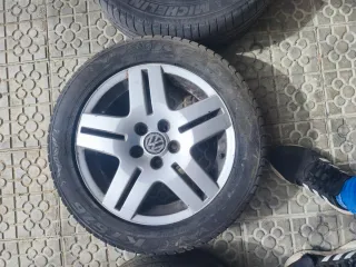 6Llantas 15" VW Golf 4, gomas para cambiar