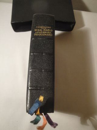 Misal diario. Latino-Español. Devocionario. Ribera