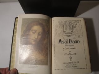 Misal diario. Latino-Español. Devocionario. Ribera