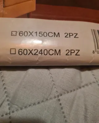 Coppia Tende Passion TIENNE 60x150cm