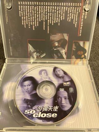So Close DVD Película Acción Hong Kong
