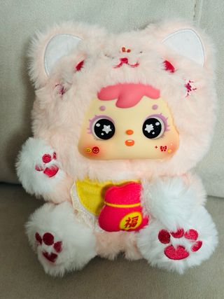 Peluche Muñeca Bebé con Capucha