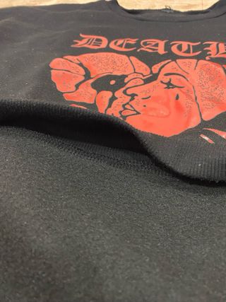 Sudadera Death Love Estilo Grunge