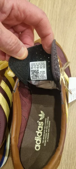 Zapatillas Adidas SL 72 Marrón/Morado