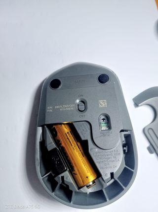 Ratón Logitech Inalámbrico Negro