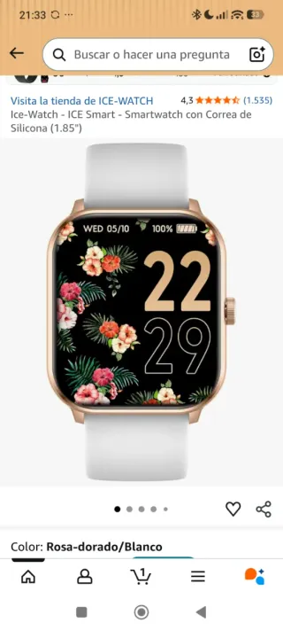 Reloj ICE-WATCH ICE Smart Dorado