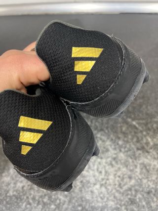 Zapatillas Adidas Fútbol niño F50 Negro/Dorado