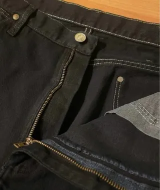 Pantalón Wrangler Negro Vaquero vintage