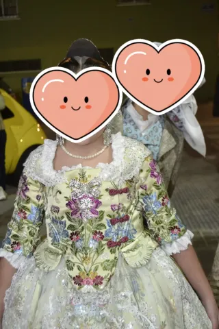 Vestido Fallera Niña